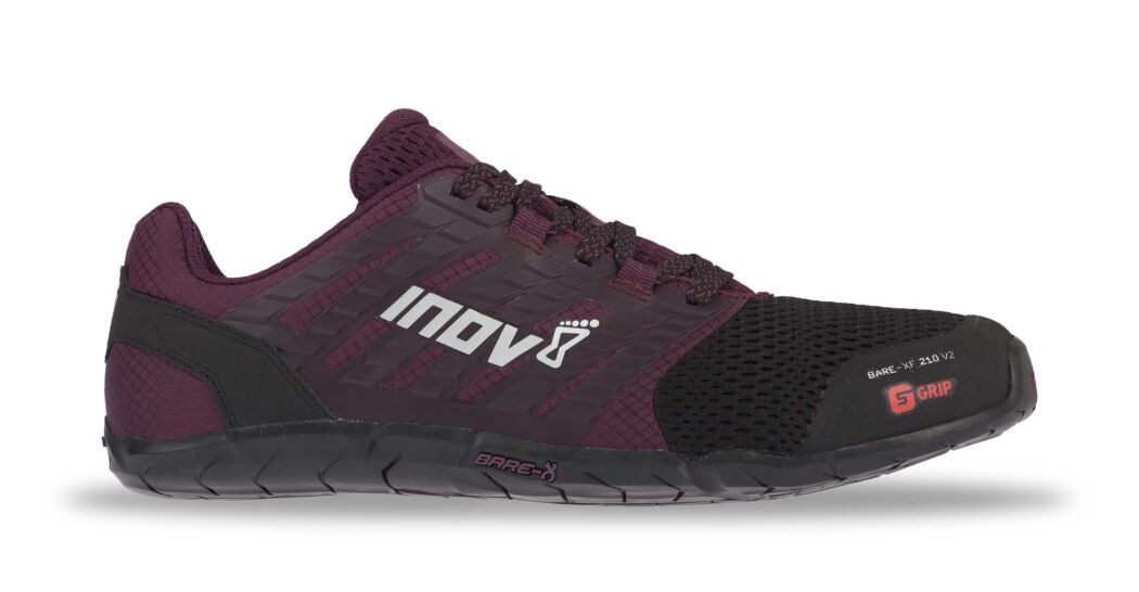 Inov-8 Bare-xf 210 V2 Womens Training Shoes Black/Purple Australia (WJKZVD745)